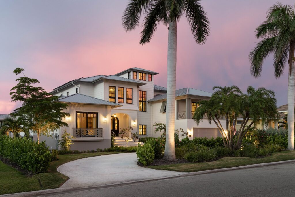 Bird Key Coastal, a custom home on Bird Key in Sarasota designed by TROP Architecture and built by Ross Built