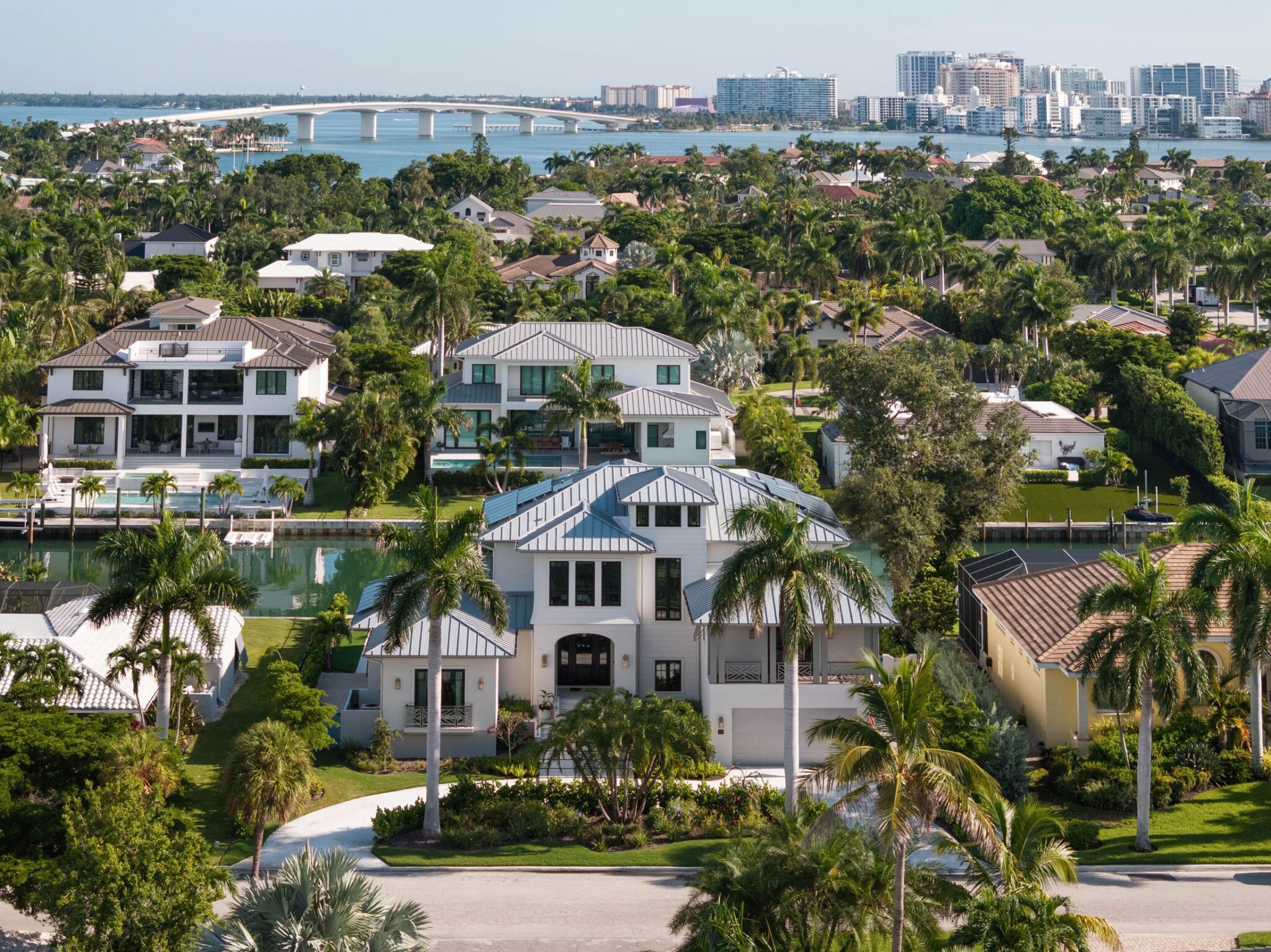 Somewhere South, a custom home in Sarasota designed by TROP Architecture and built by Ross Built