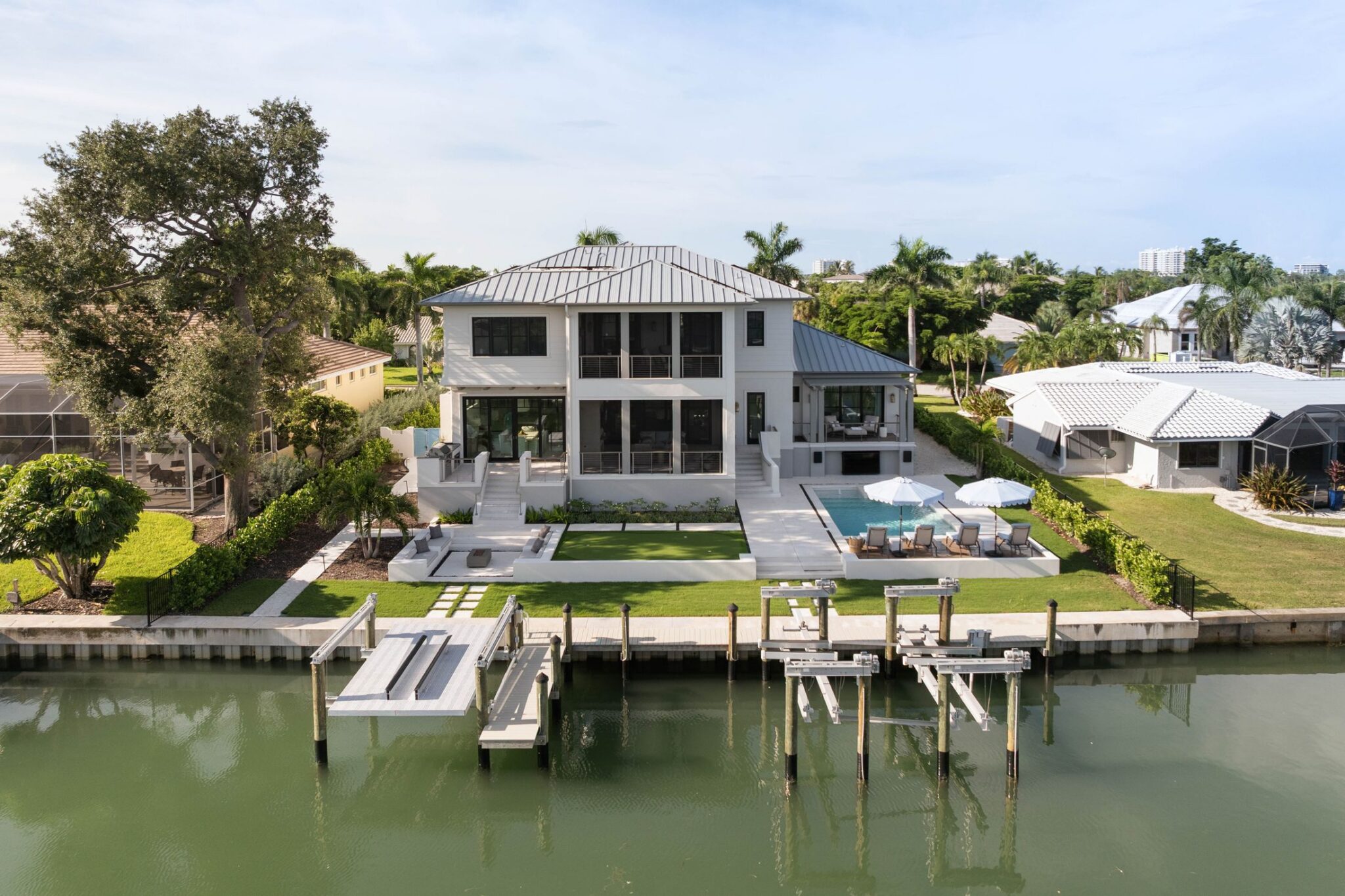 Somewhere South, a custom home in Sarasota designed by TROP Architecture and built by Ross Built