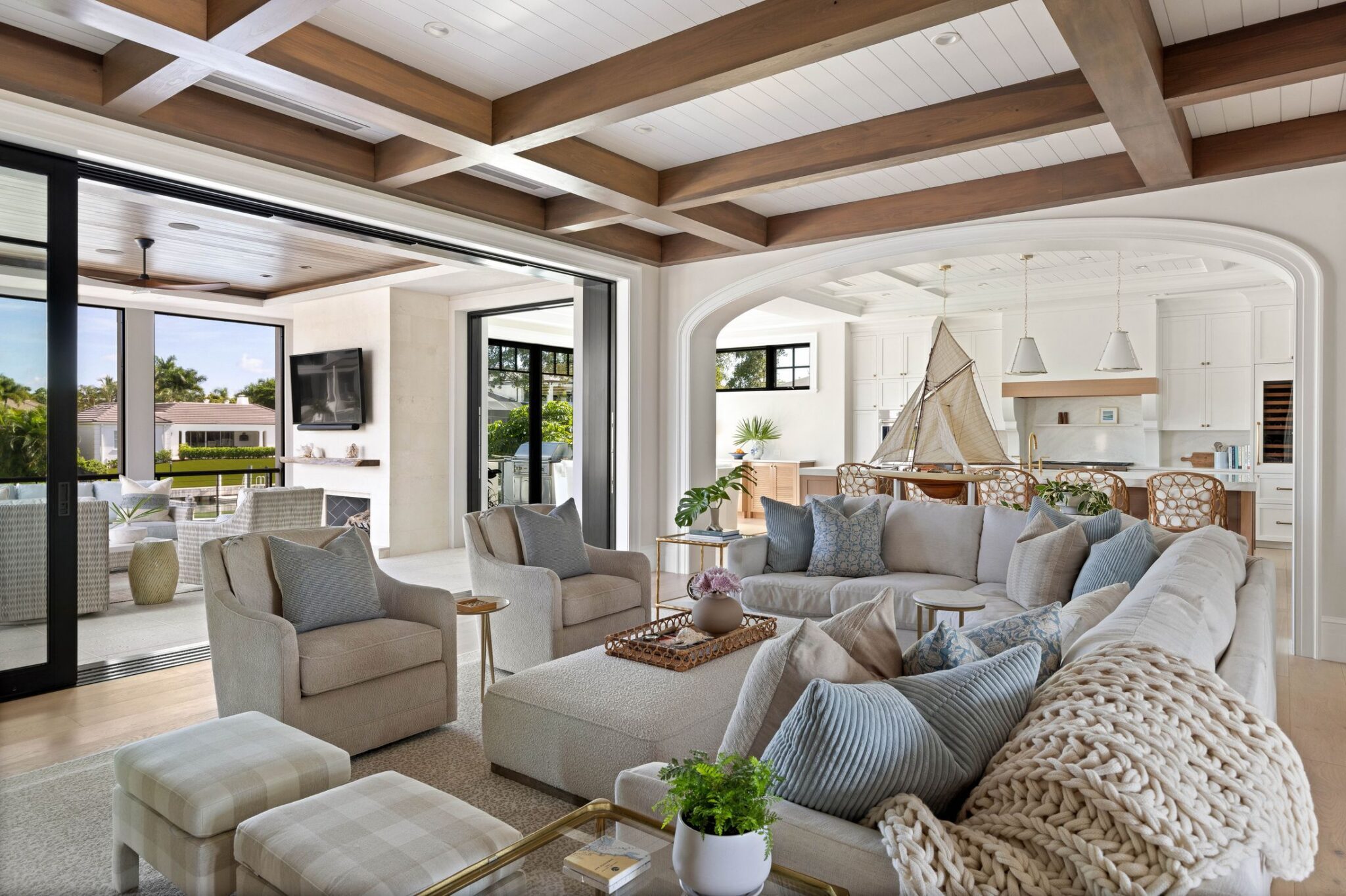 Somewhere South, a custom home in Sarasota designed by TROP Architecture and built by Ross Built