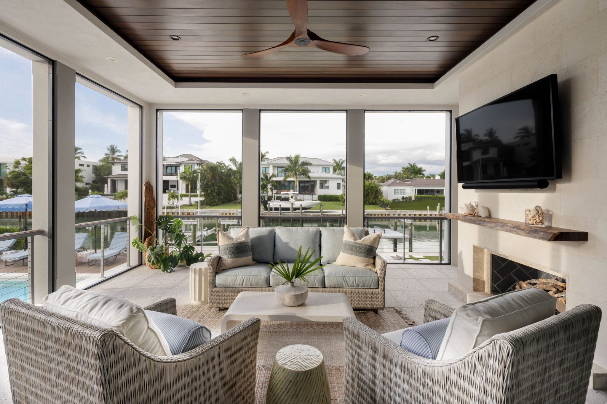 Somewhere South, a custom home in Sarasota designed by TROP Architecture and built by Ross Built