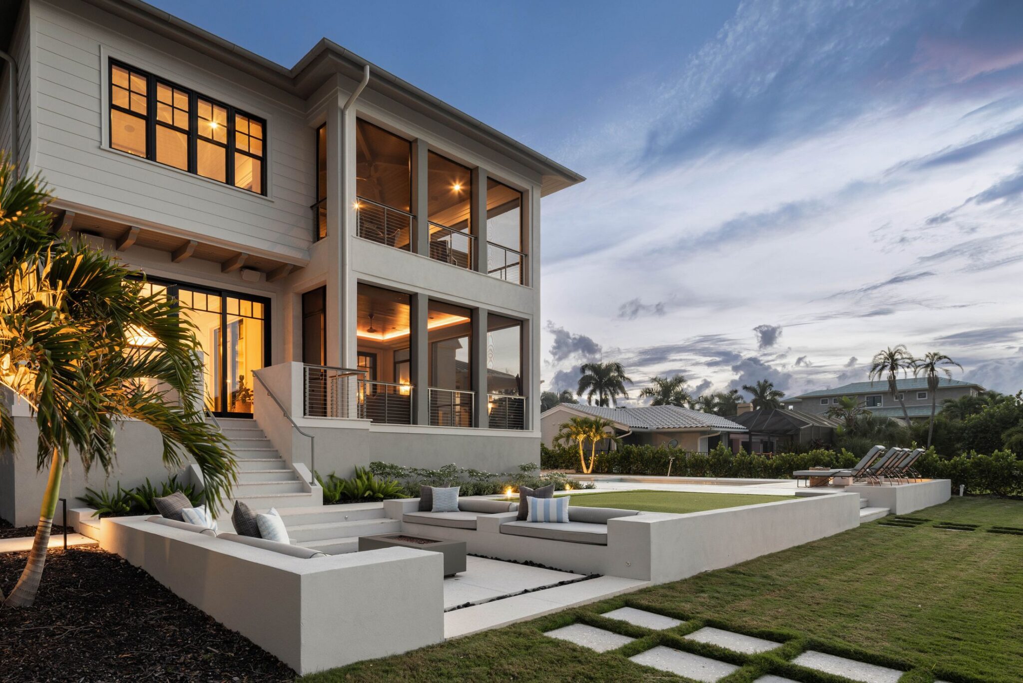 Somewhere South, a custom home in Sarasota designed by TROP Architecture and built by Ross Built