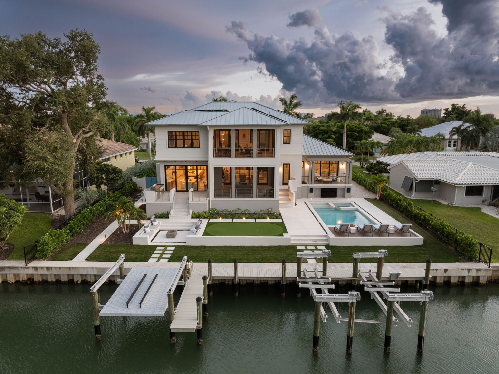 Somewhere South, a custom home in Sarasota designed by TROP Architecture and built by Ross Built
